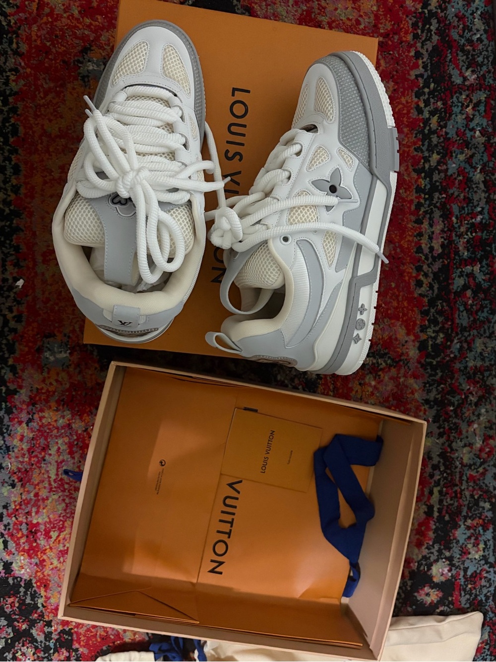 Louis Vuitton Black and White Store Receipt - LV Skate Sneaker Purchase